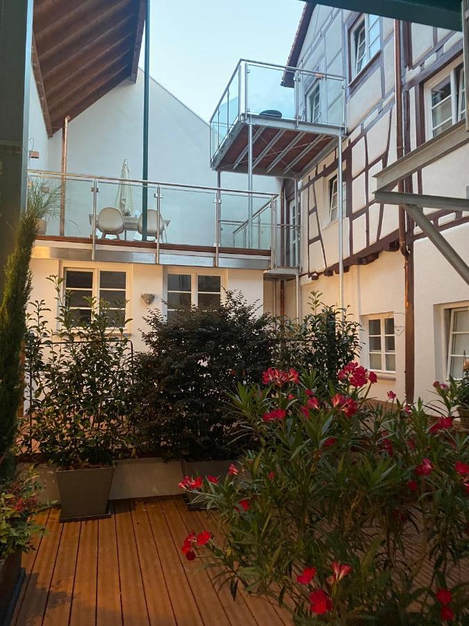 Das Schiefe Haus Wohnung Starkenburg Heppenheim  Екстер'єр фото